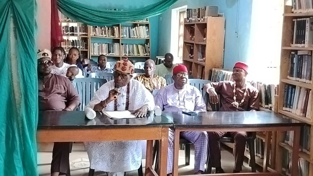 Titled men of Obinofia Ndiuno at the Inwelle 2026 Boot Camp, Amorji Nike, Enugu State