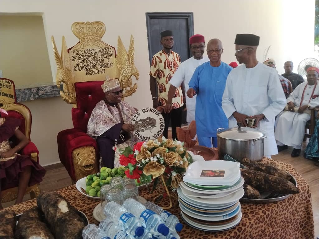 Community photograph of Obinofia Ndiuno (New Yam Festival)