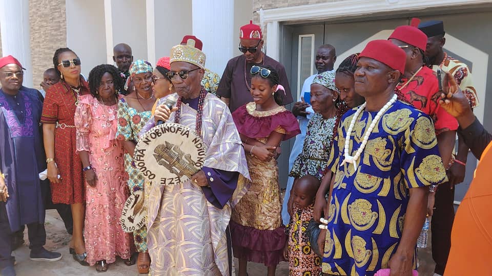Community photograph of Obinofia Ndiuno (New Yam Festival)