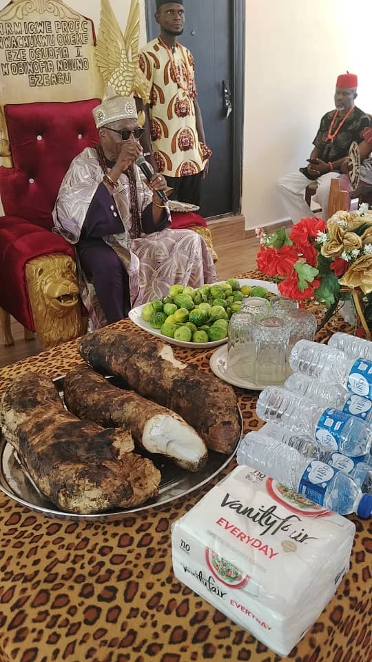 Community photograph of Obinofia Ndiuno (New Yam Festival)